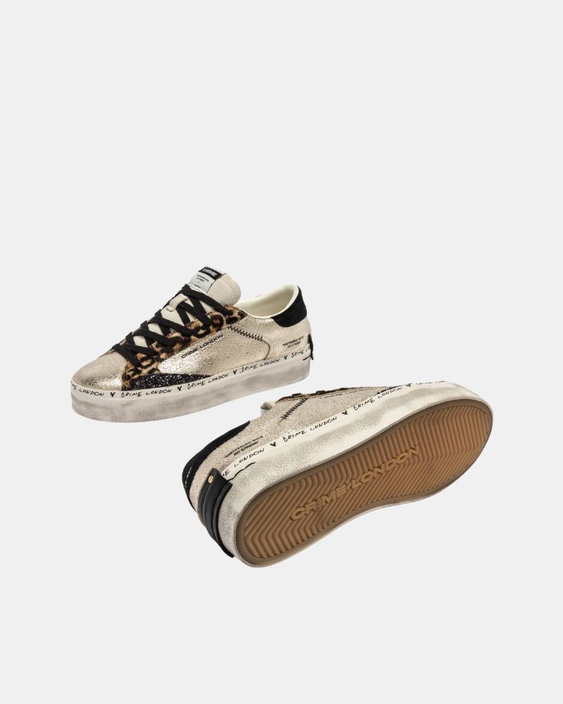Zapatillas Bajas Mujer Crime London Oro 25071AA8
