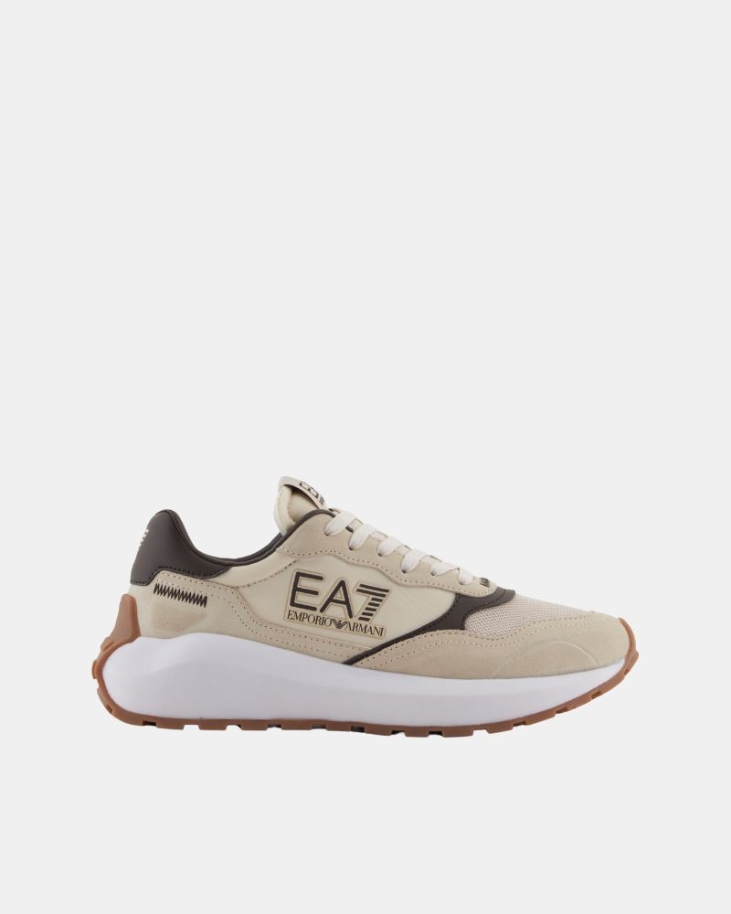 Zapatillas Bajas Mujer EA7 Beige 7X000341 AF18616