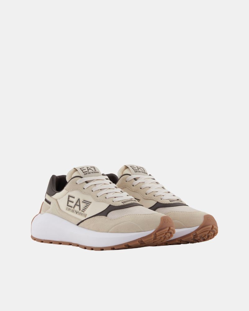 Zapatillas Bajas Mujer EA7 Beige 7X000341 AF18616