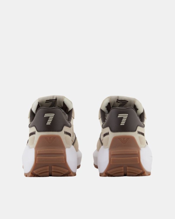 Zapatillas Bajas Mujer EA7 Beige 7X000341 AF18616