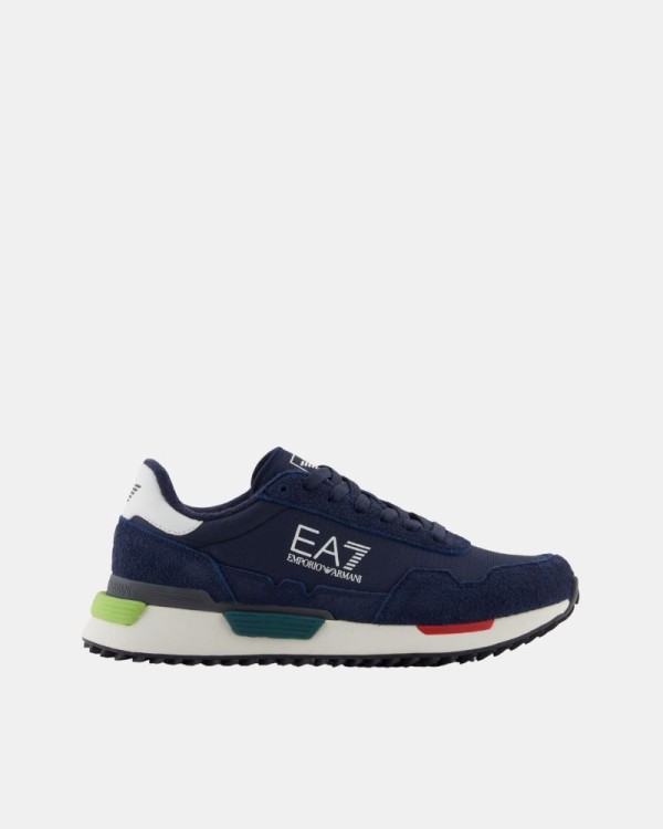 Sapatilhas Baixas Homem EA7 Azul 7X000380 AF19175