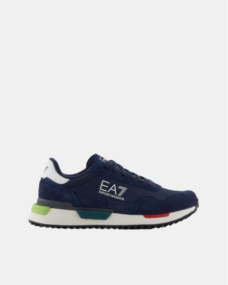 Zapatillas Bajas Hombre EA7 Azul 7X000380 AF19175