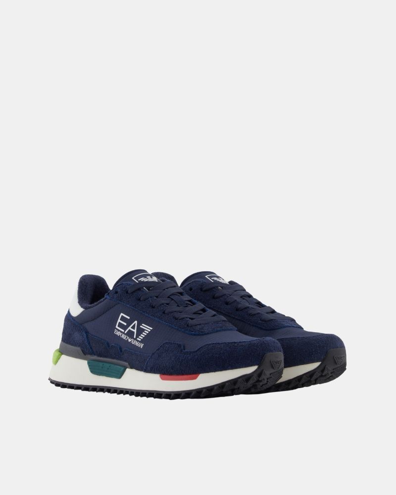 Sapatilhas Baixas Homem EA7 Azul 7X000380 AF19175