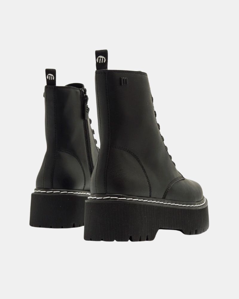 Botas altas pretas Mustang