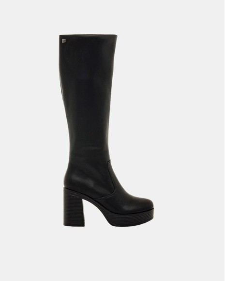 Botas Altas Femininas MUSTANG Preto 50522