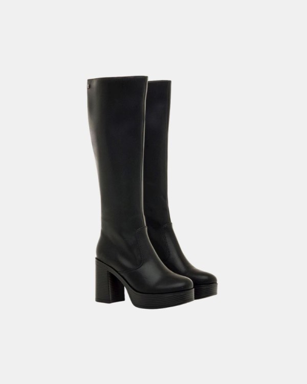 Botas Altas Femininas MUSTANG Preto 50522