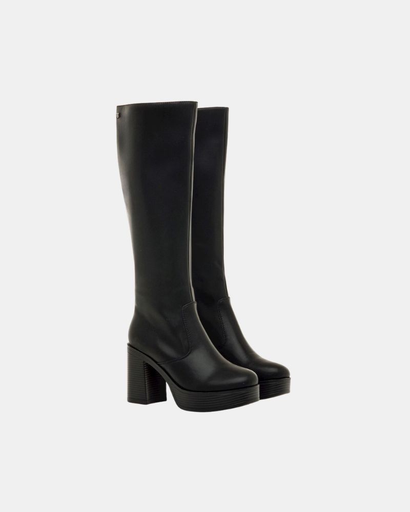 Botas Altas Femininas MUSTANG Preto 50522
