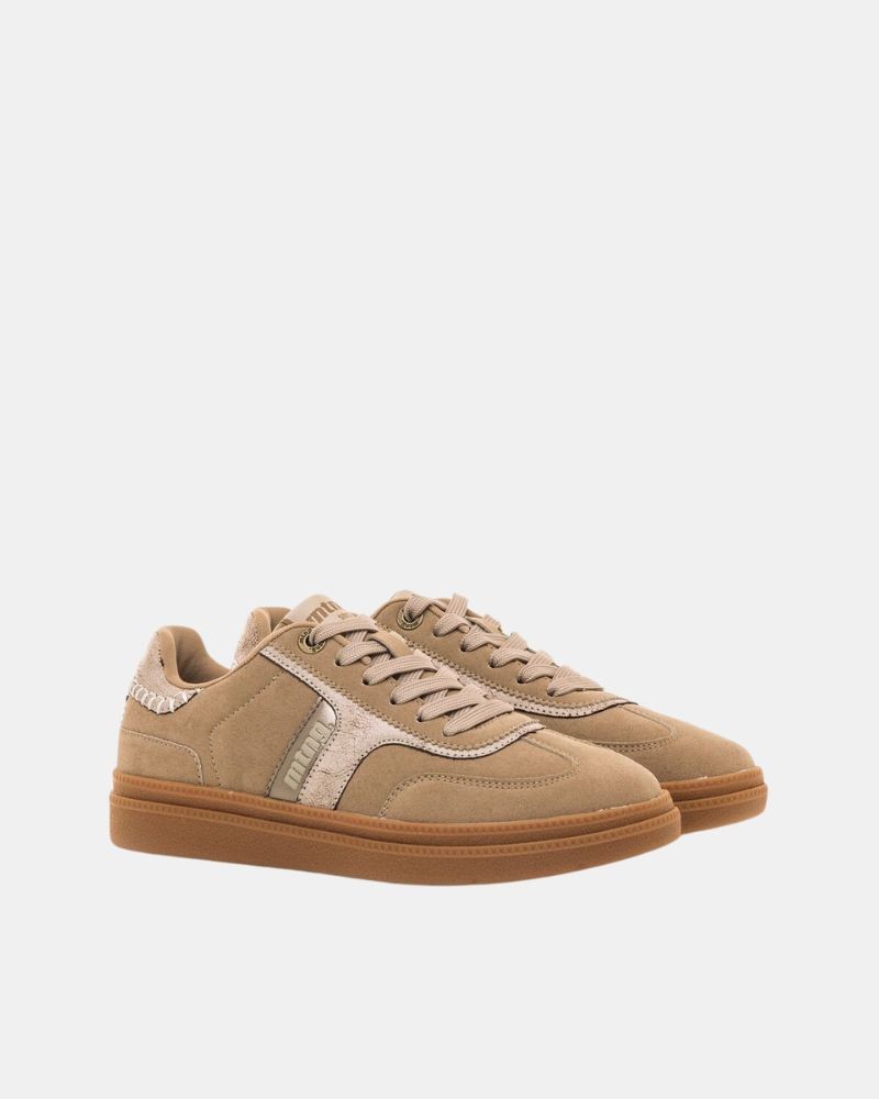 Sapatilhas Baixas Mulher MUSTANG Beige 60859 CUMBIA