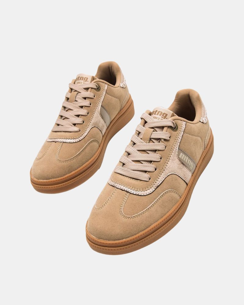 Sapatilhas Baixas Mulher MUSTANG Beige 60859 CUMBIA