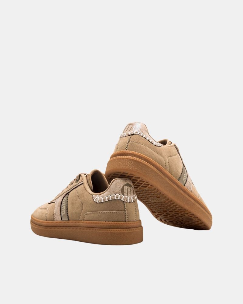 Sapatilhas Baixas Mulher MUSTANG Beige 60859 CUMBIA