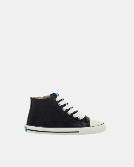 Sapatilhas Altas Infantil MUSTANG Preto 49321