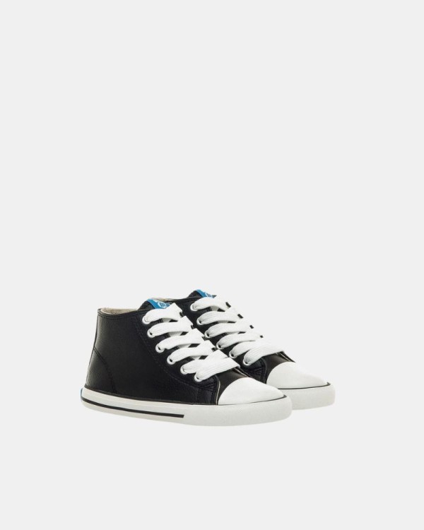 Sapatilhas Altas Infantil MUSTANG Preto 49321
