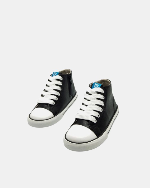 Sapatilhas Altas Infantil MUSTANG Preto 49321