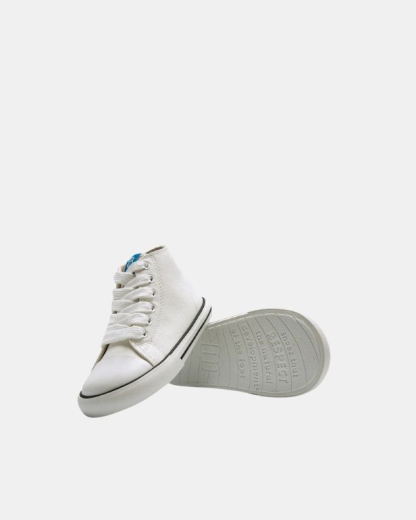  Zapatillas Altas Infantil MUSTANG Blanco 49321