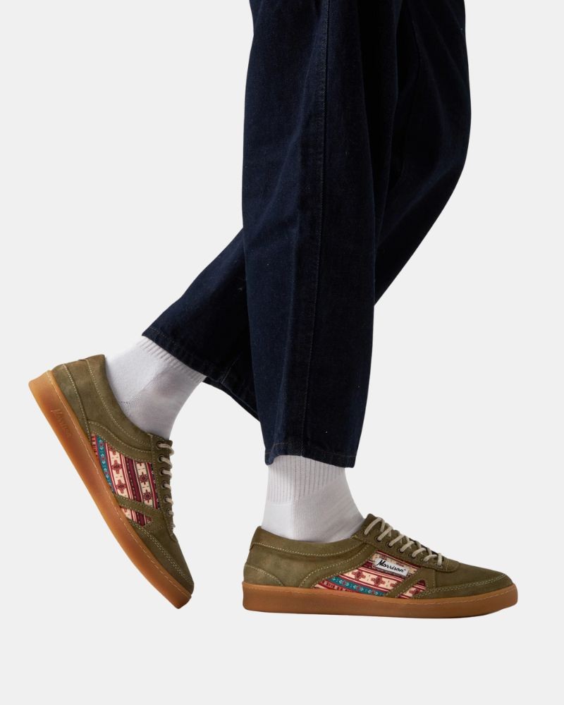 Zapatillas Bajas Hombre Morrison Verde RODEO NINETIES
