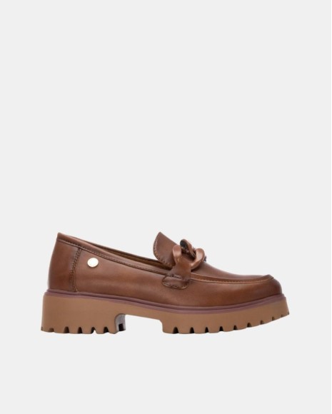 Sapatos Mocassins Mulher XTI Castanho 144491