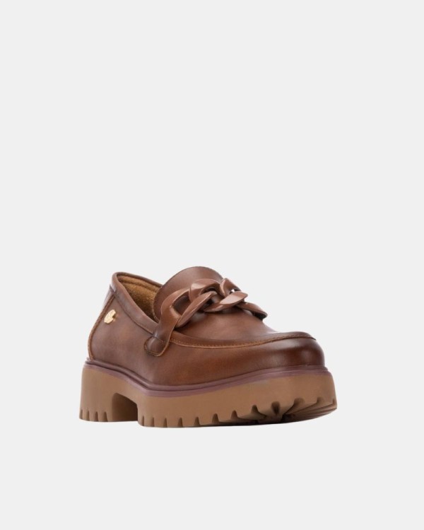 Sapatos Mocassins Mulher XTI Castanho 144491