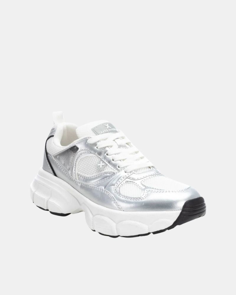 Zapatillas Bajas Mujer XTI Plata 143260