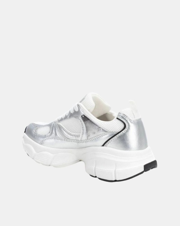 Zapatillas Bajas Mujer XTI Plata 143260