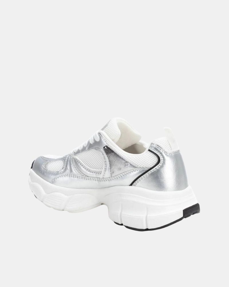 Zapatillas Bajas Mujer XTI Plata 143260