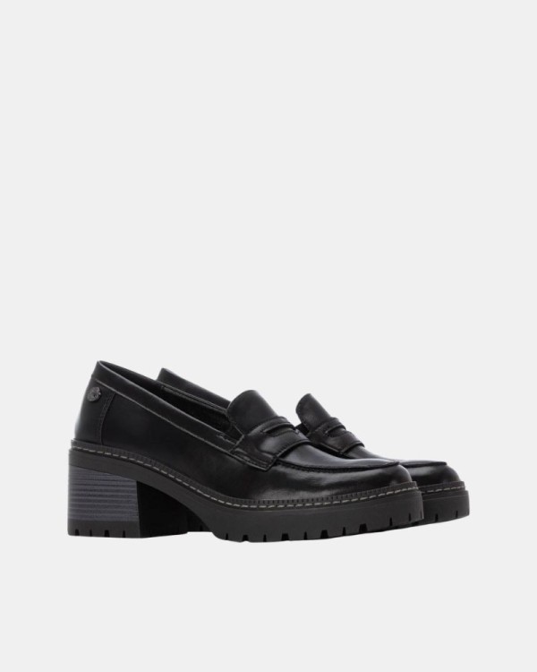  Zapatos Mocasines Mujer XTI Negro 144457