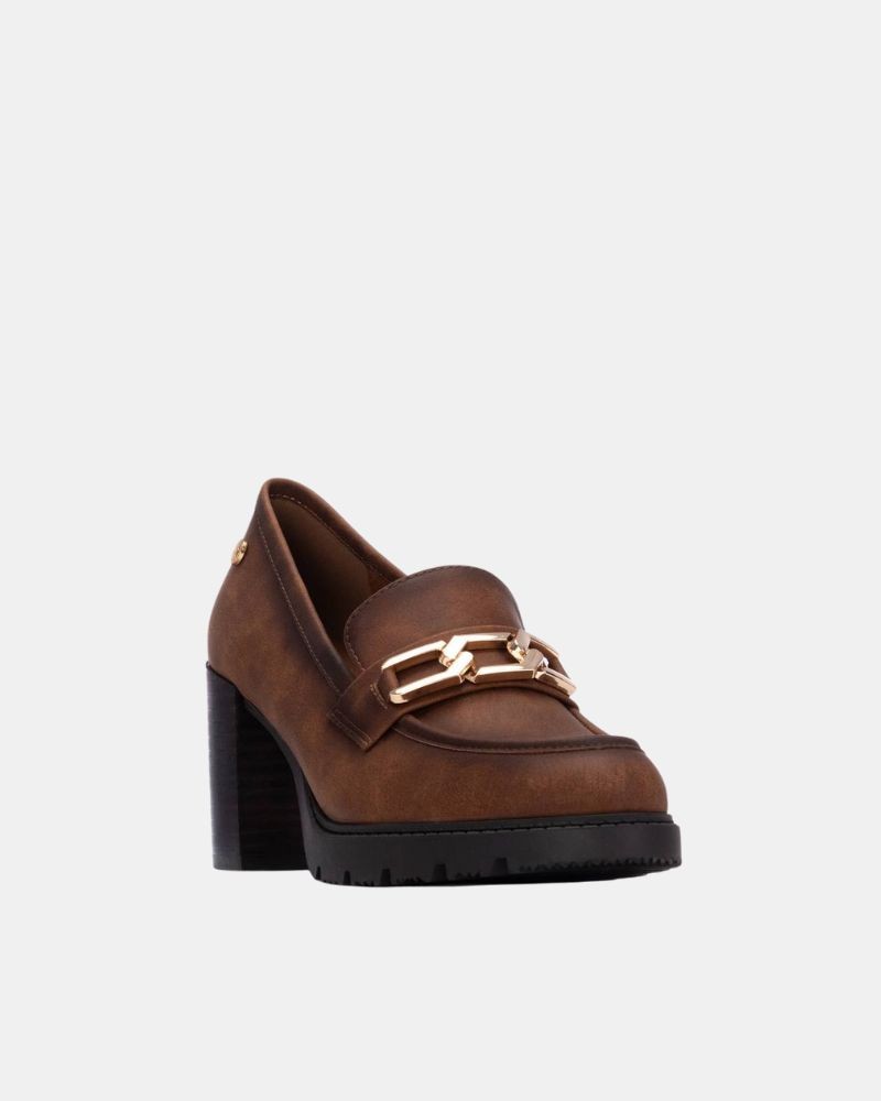 Sapatos Mocassins Mulher XTI Castanho 144302