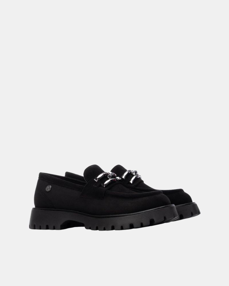  Zapatos Mocasines Mujer XTI Negro 144459