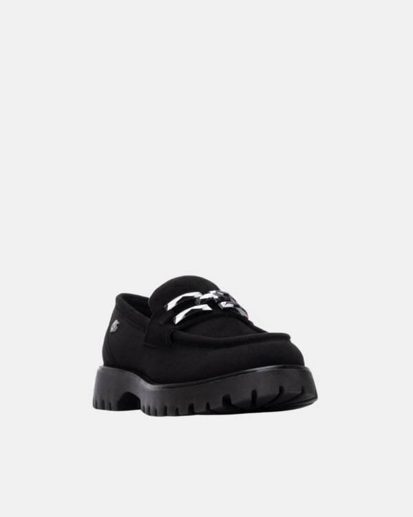  Zapatos Mocasines Mujer XTI Negro 144459