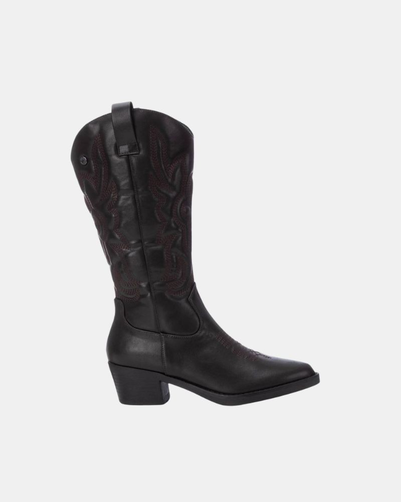 Botas Cowboy Altas Mulher XTI Castanho 143119