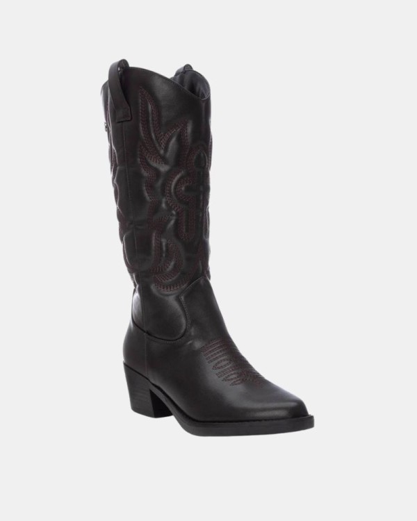 Botas Cowboy Altas Mulher XTI Castanho 143119