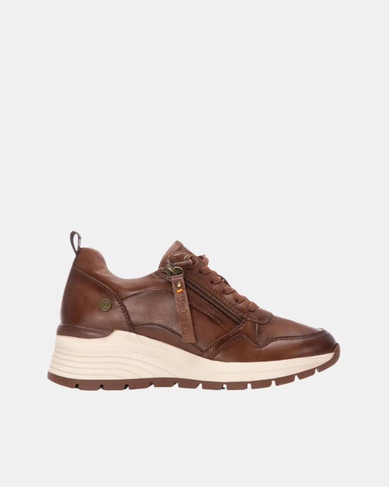 Sapatilhas Baixas Mulher REFRESH Marrom 172938