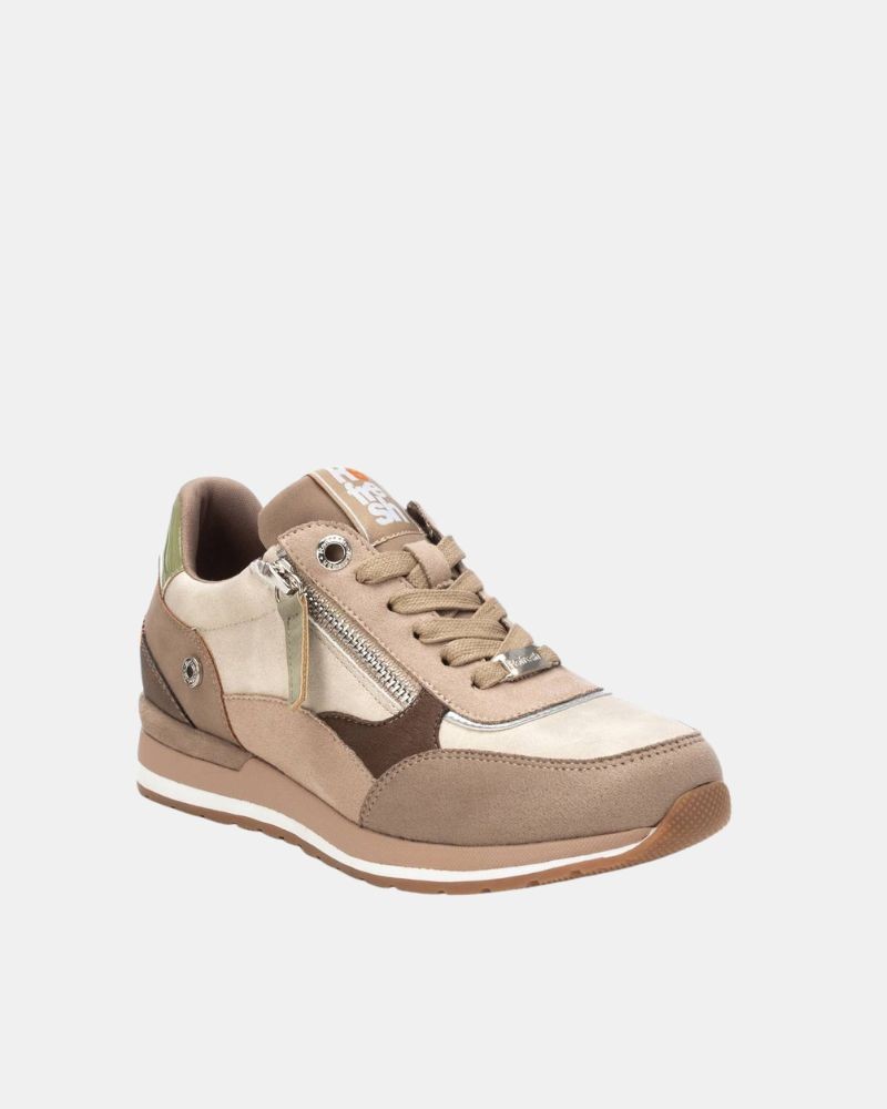 Zapatillas Bajas Mujer REFRESH Beige 171401