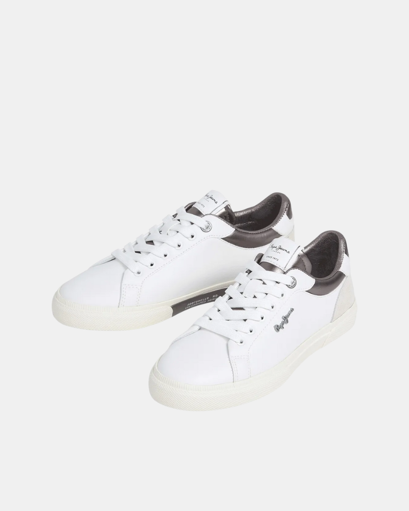 Zapatillas Bajas Mujer PEPE JEANS Blanco PLS31588 KENTON COURT W
