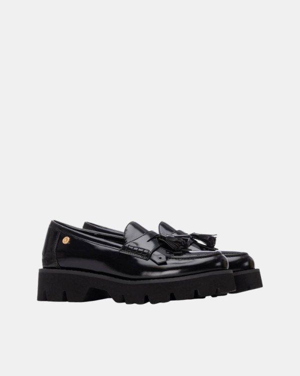  Zapatos Mocasines Mujer XTI Negro 144677