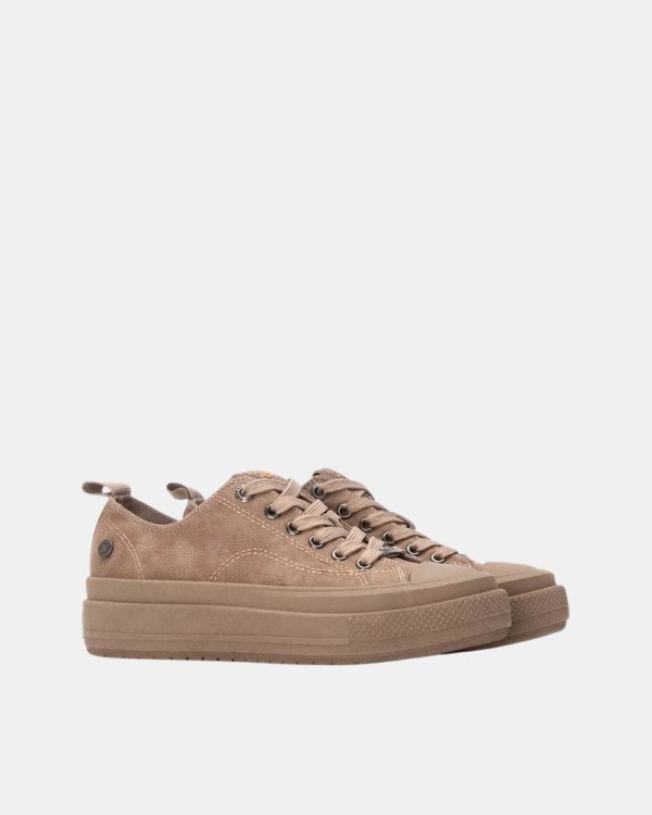 Zapatillas Bajas Mujer REFRESH Taupe 173073