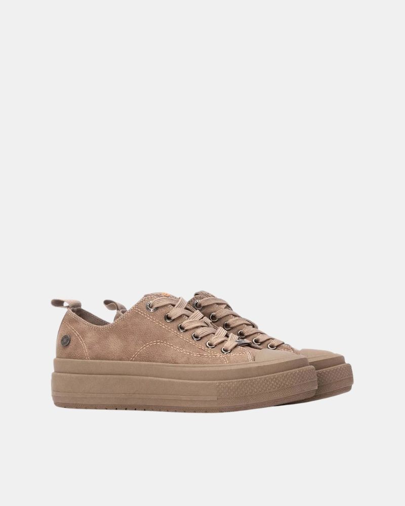 Zapatillas Bajas Mujer REFRESH Taupe 173073