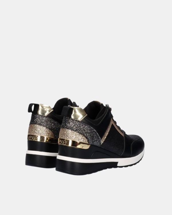 Zapatillas Bajas Mujer EXE Negro EX2131