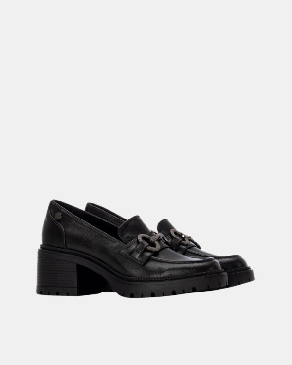 Zapatos Mocasines Mujer XTI Negro 144274