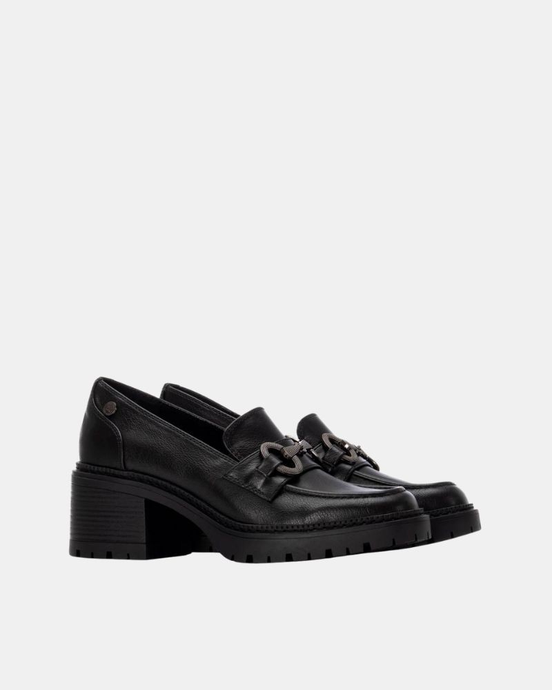  Zapatos Mocasines Mujer XTI Negro 144274