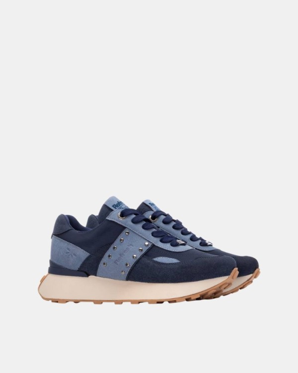 Zapatillas Bajas Mujer REFRESH Azul 173064