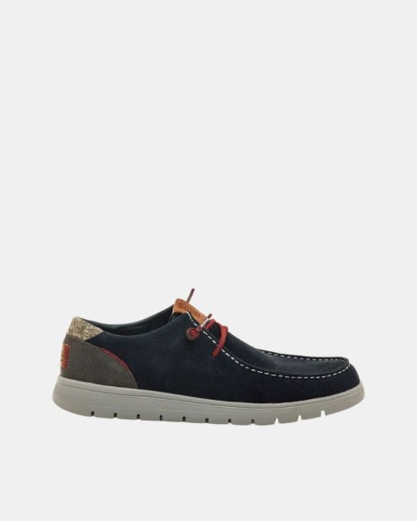 Sapatos Mocassins Homem MUSTANG Azul 84811 DENVER