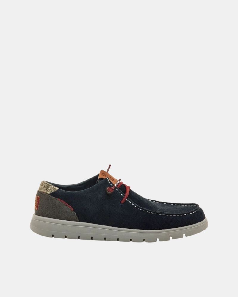 Mocasines casual para hombre color azul Mustang Denver