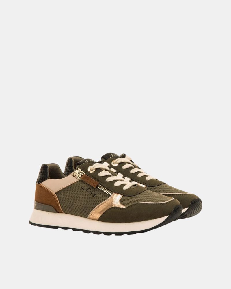 Zapatillas Bajas Mujer MUSTANG Verde 60391 JOGGO