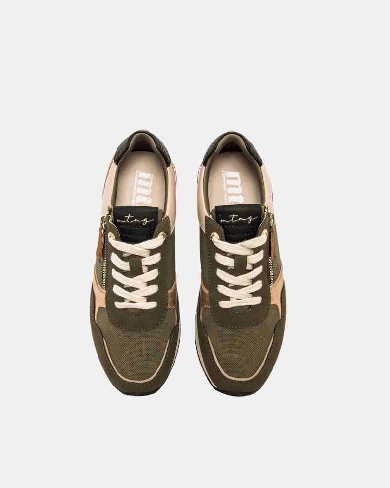 Zapatillas Bajas Mujer MUSTANG Verde 60391 JOGGO