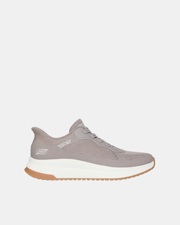 Sapatilhas Fascite Plantar Mulher SKECHERS Taupe 117624 BOBS SQUAD 4