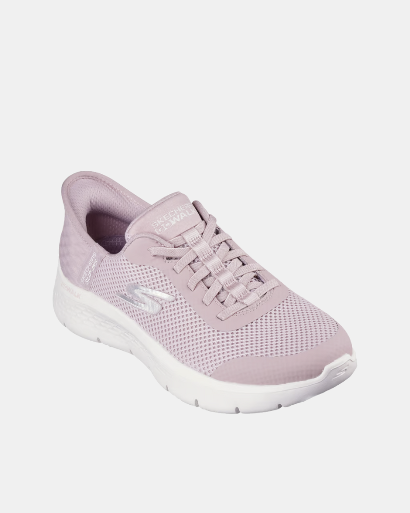 Sapatilhas Fascite Plantar Mulher SKECHERS Roxo 124836 SLIP INS GO WALK FLEX GRAND ENTRY