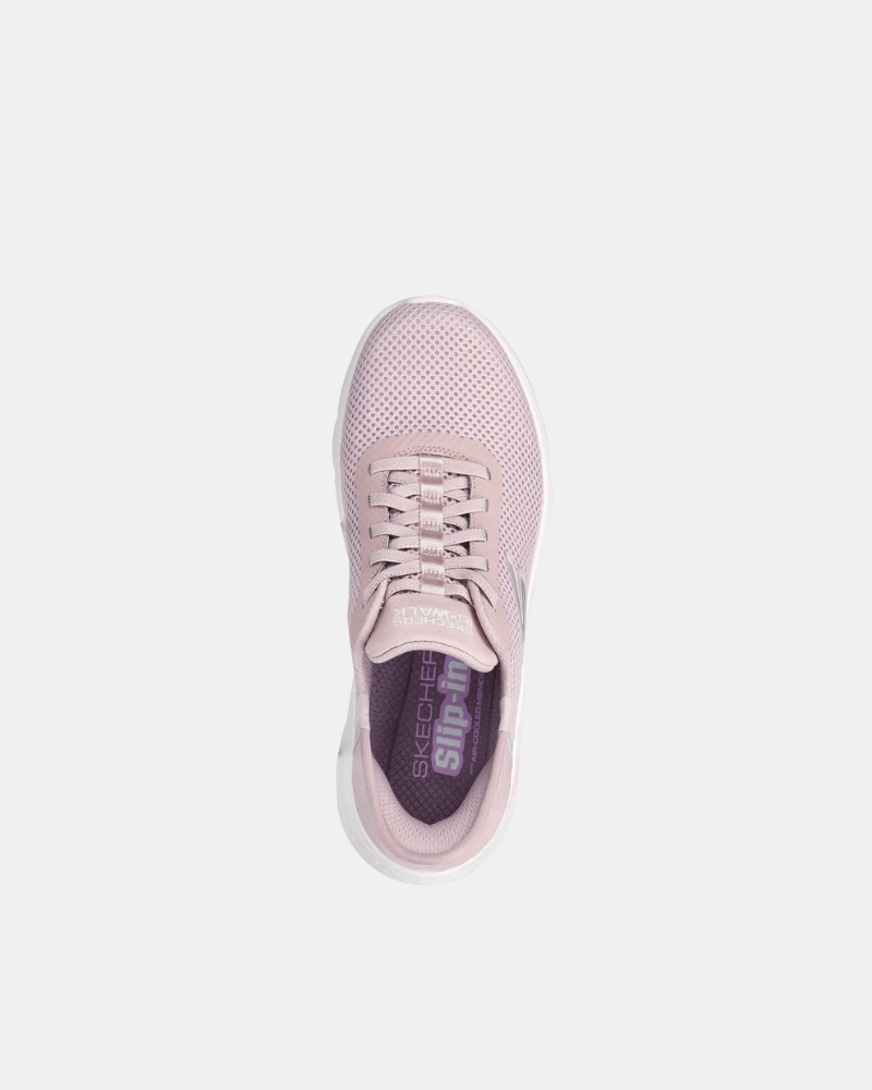 Sapatilhas Fascite Plantar Mulher SKECHERS Roxo 124836 SLIP INS GO WALK FLEX GRAND ENTRY