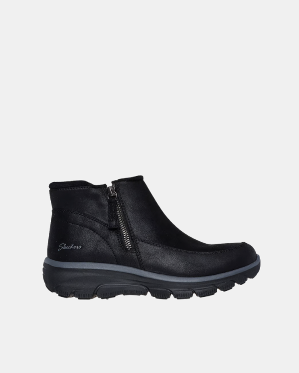 Botas Fascite Plantar Mulher SKECHERS Preto 168031 RELAXED FIT EASY GOING INTO FALL