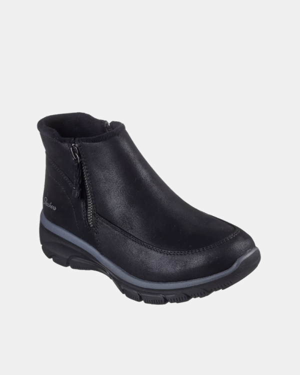 Botas Fascite Plantar Mulher SKECHERS Preto 168031 RELAXED FIT EASY GOING INTO FALL