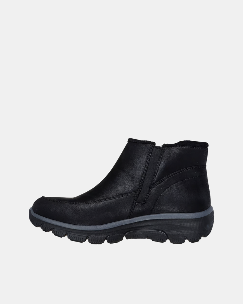 Botas Fascite Plantar Mulher SKECHERS Preto 168031 RELAXED FIT EASY GOING INTO FALL